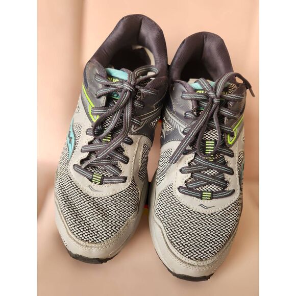 Saucony cohesion 10 athletic running shoe sz 8 walking gym cardio workout perfor - Picture 3 of 7